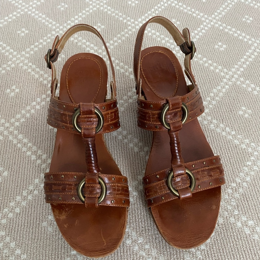 The Frye Company Ivy O Ring Sling Wedges